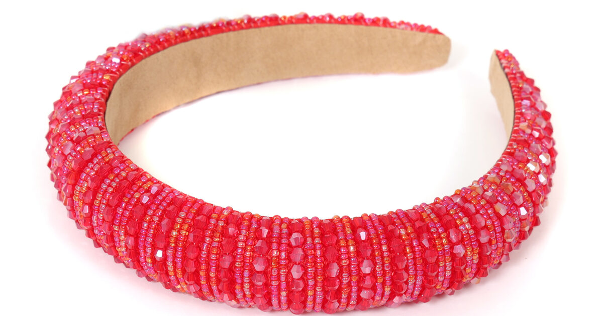 Haarband met aureool, rood Goedkope Feestwinkel