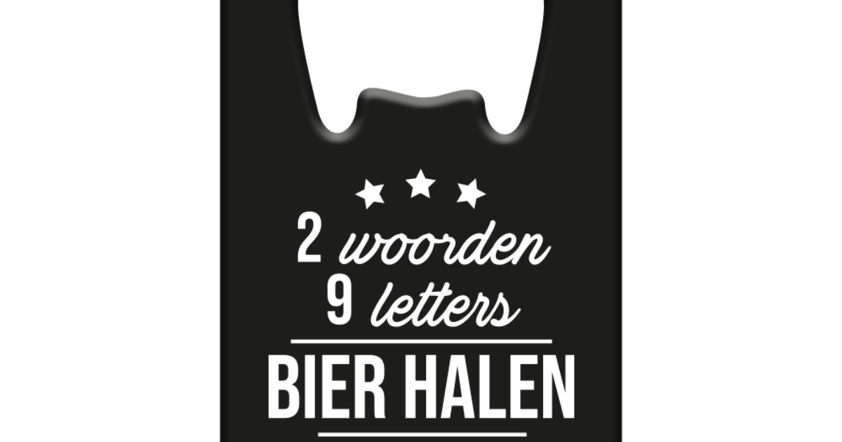 Bieropener 2 woorden 9 letters bier halen | Coppens Warenhuis