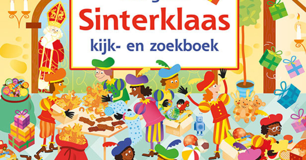 Het grote Sinterklaas kijk en zoekboek | Coppens Warenhuis