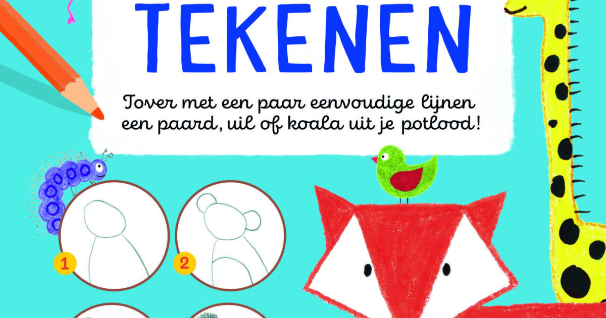Hoera! Ik leer dieren tekenen | Coppens Warenhuis