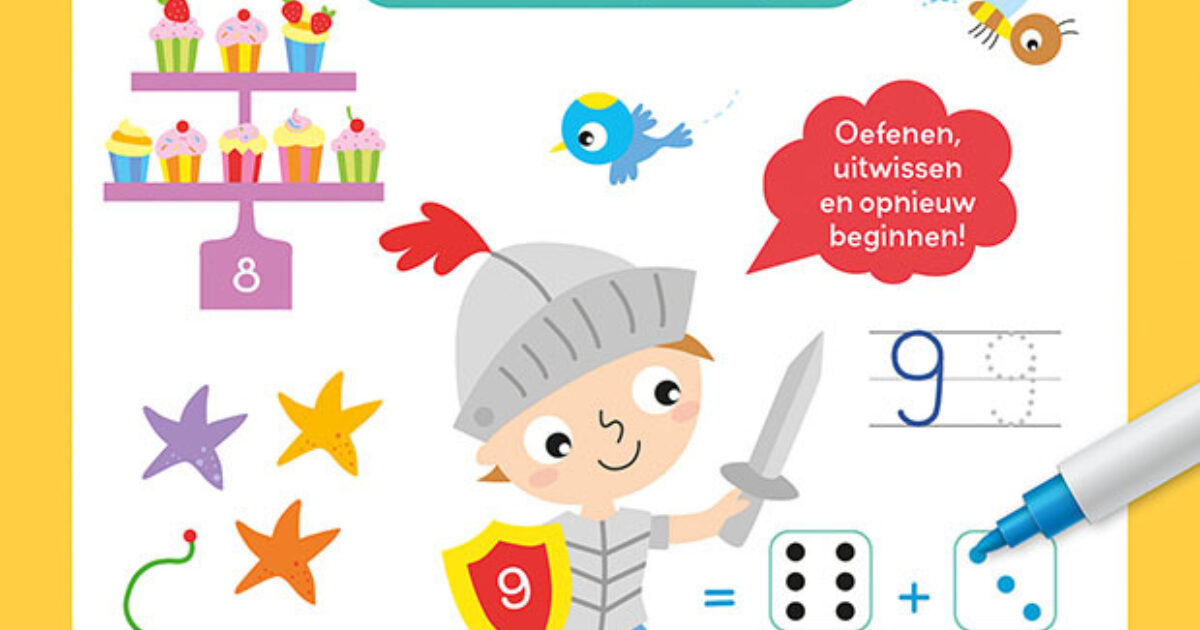 Deltas Mijn oefenboek op afwasbaar papier Leuke… | Coppens Warenhuis