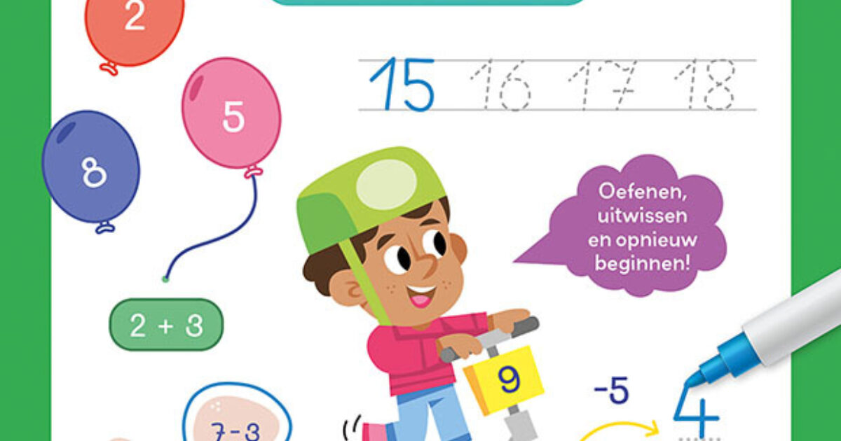 Deltas Mijn oefenboek op afwasbaar papier Ik leer… | Coppens Warenhuis