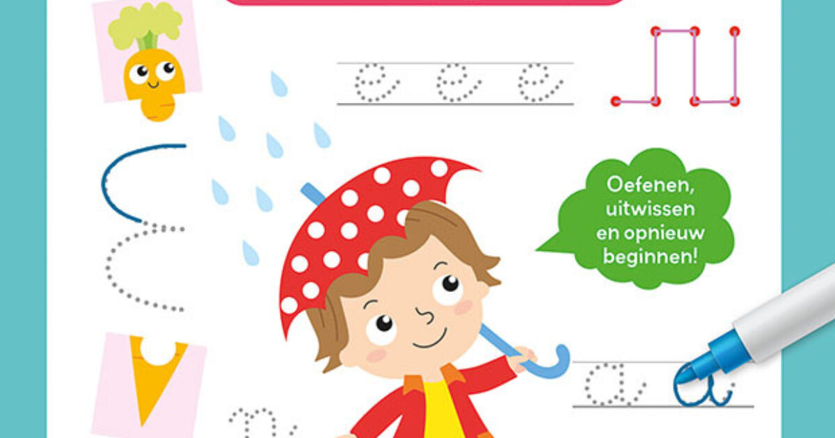 Deltas Mijn oefenboek op afwasbaar papier Leuke… | Coppens Warenhuis