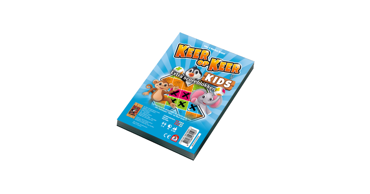 999 games scoreblokken keer op keer kids 2 stuks | Coppens Warenhuis