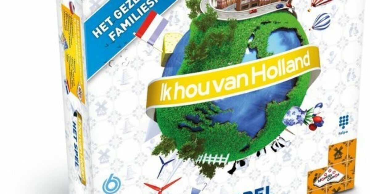 Ik hou van Holland Bordspel | Coppens Warenhuis