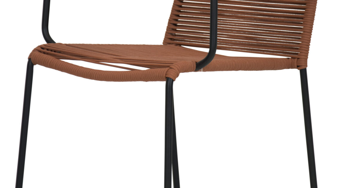 Dover rope stapelbare tuinstoel Terra | Coppens Warenhuis