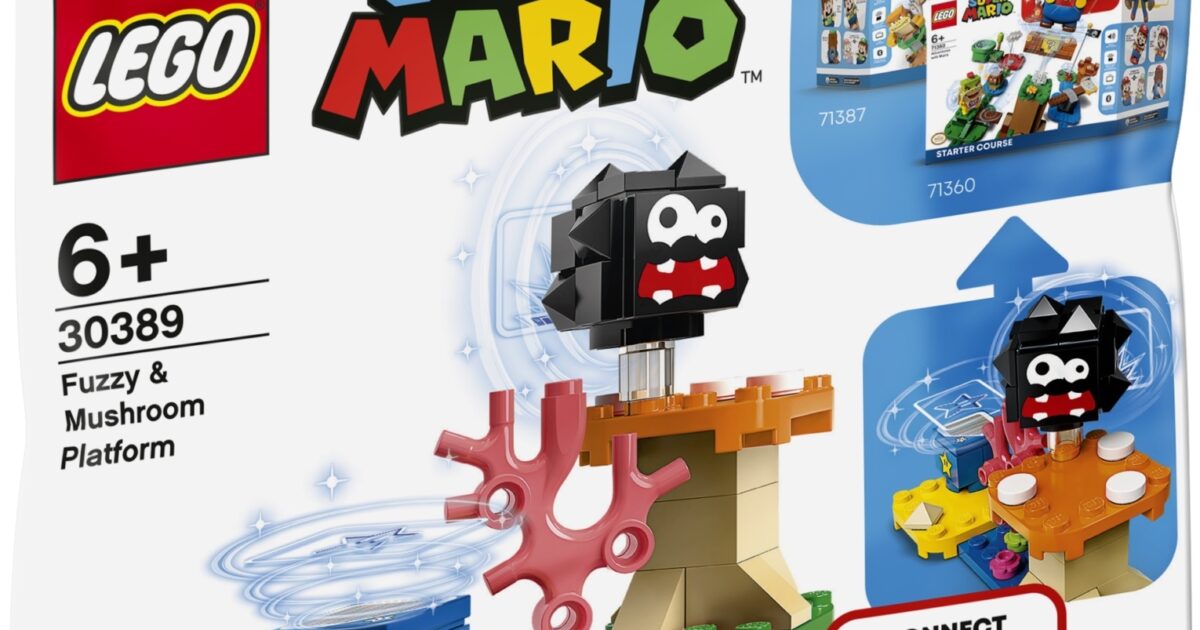 LEGO?� Super Mario 30389 Fuzzy and Mushroom�?� | Coppens Warenhuis