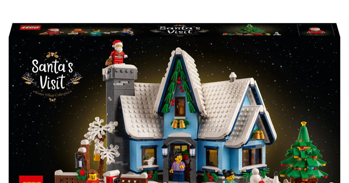 LEGO® Iconen 10293 Bezoek van de Kerstman | Coppens Warenhuis