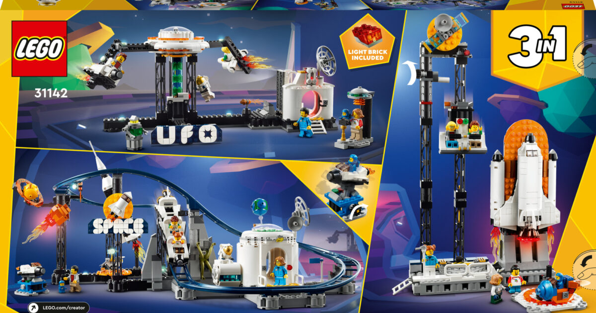 LEGO Creator Ruimte Achtbaan 31142 | wehkamp LEGO Creator Ruimte Achtbaan 31142 | wehkamp
