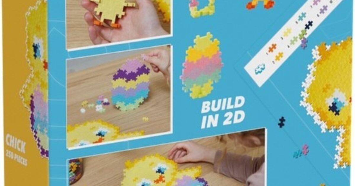 Plusplus Plus-Plus puzzle by number kuiken 250… | Coppens Warenhuis