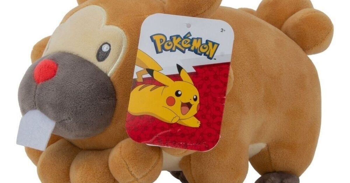 Pokémon PKW3663-20 cm Plush - Wuffels, Official Plush - UK Pokémon PKW3663-20 cm Plush - Wuffels, Official Plush - UK