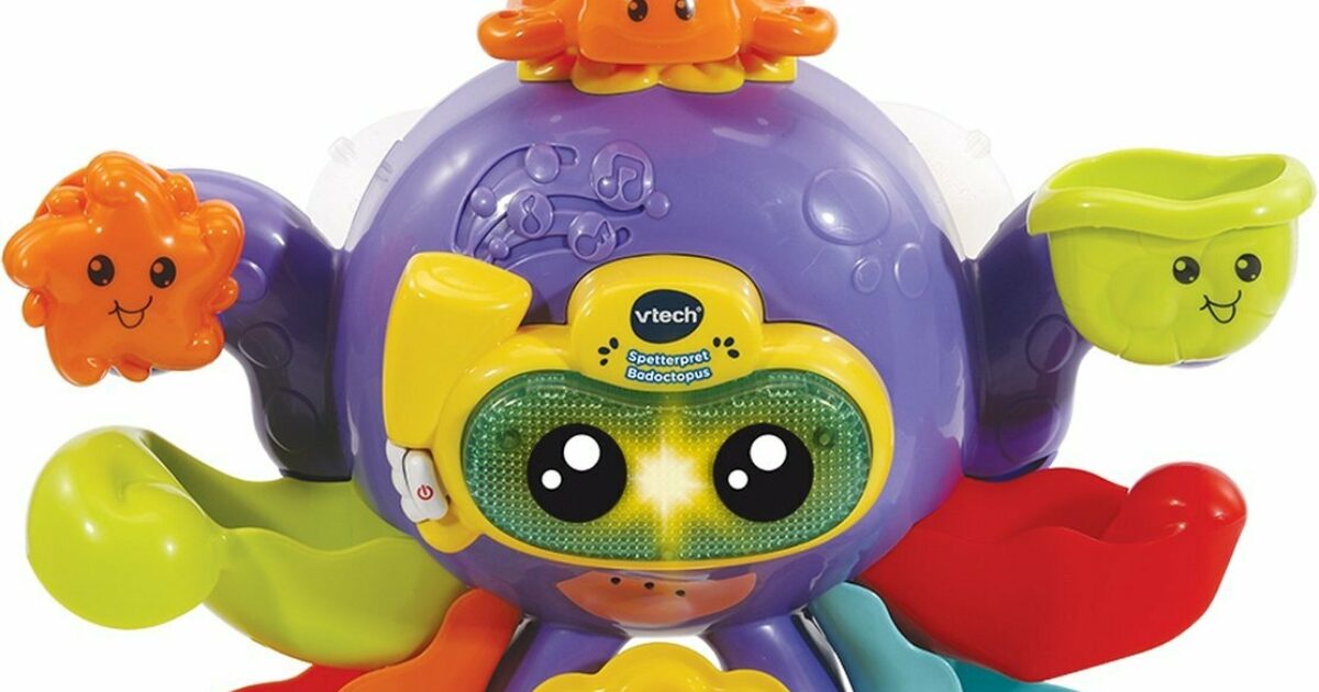 VTECH® spetterpret badoctopus | Coppens Warenhuis