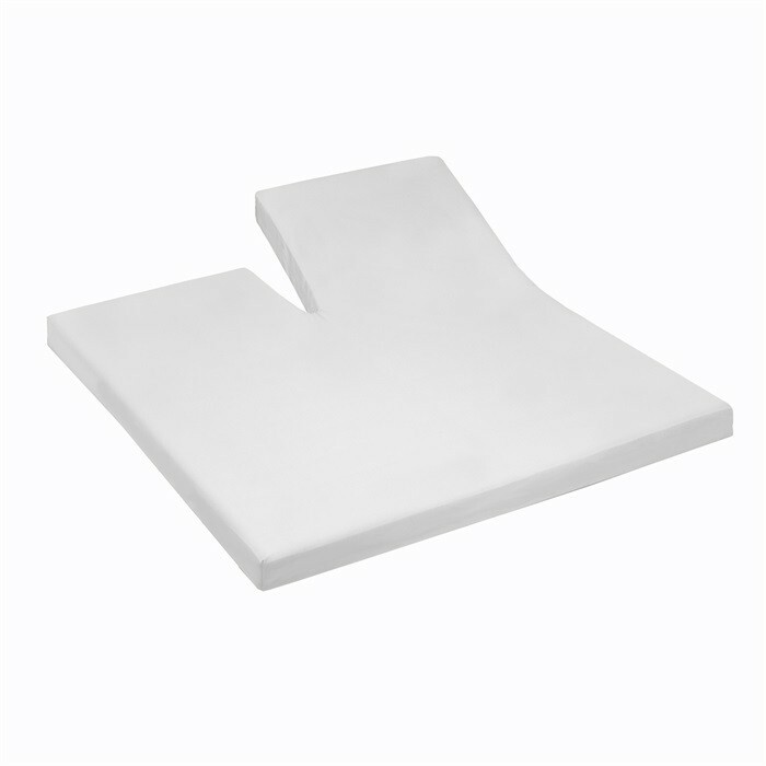 Cinderella single-split hoeslaken jersey 180x200/210 white