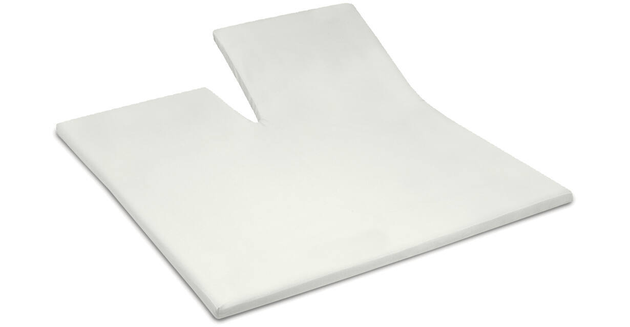 Cinderella hoeslaken 160x200 weekend topper single split 15 cm