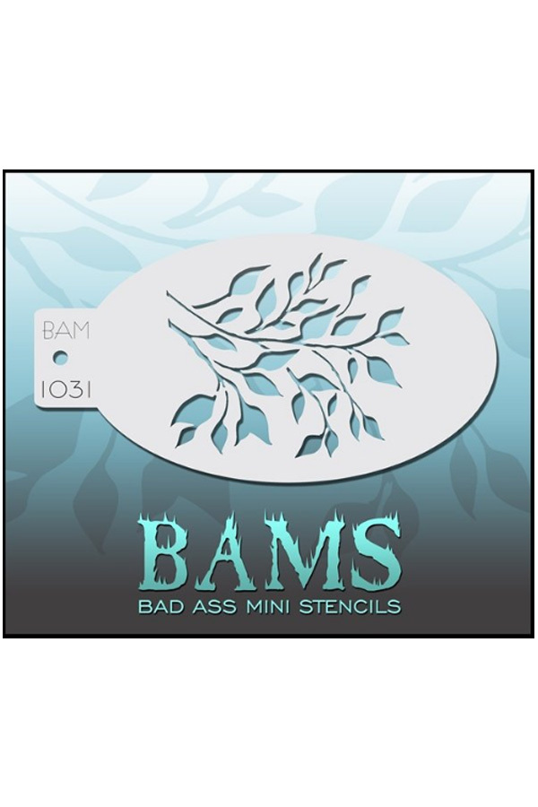 Bad Ass BAM stencil 1031