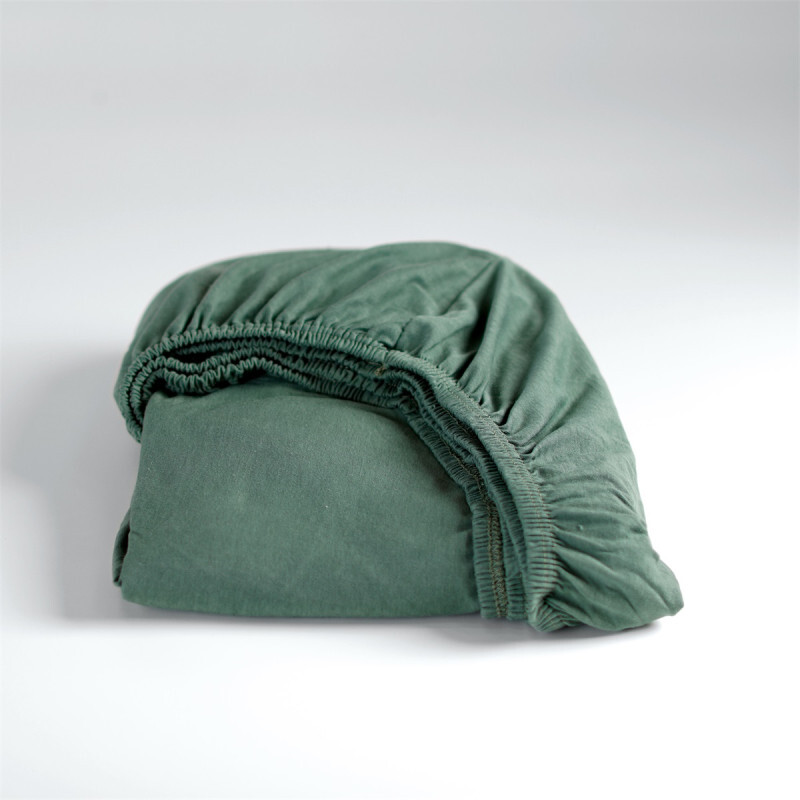 Cinderella hoeslaken jersey 120x200 green (matrashoogte t/m 25cm)