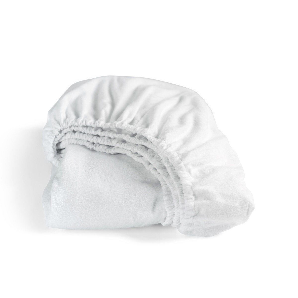 Cinderella hoeslaken premium molton 90x210 white tot 25cm