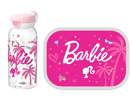 Mepal 2-delige lunchset campus Barbie lunchbox + drinkfles met flipdop