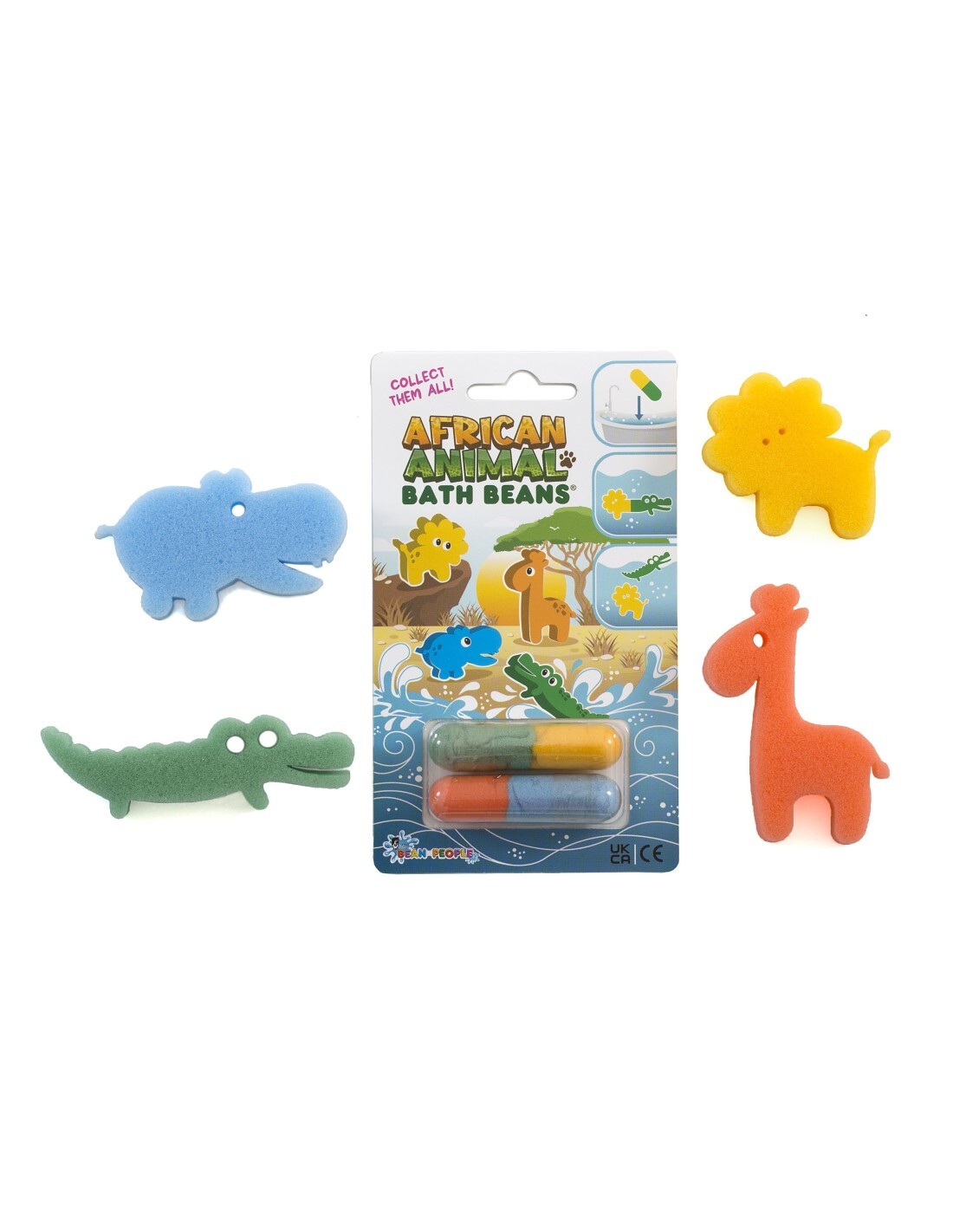 Bath beans Afrikaanse dieren
