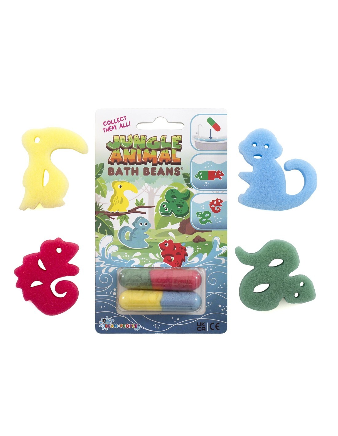 Bath beans jungle dieren