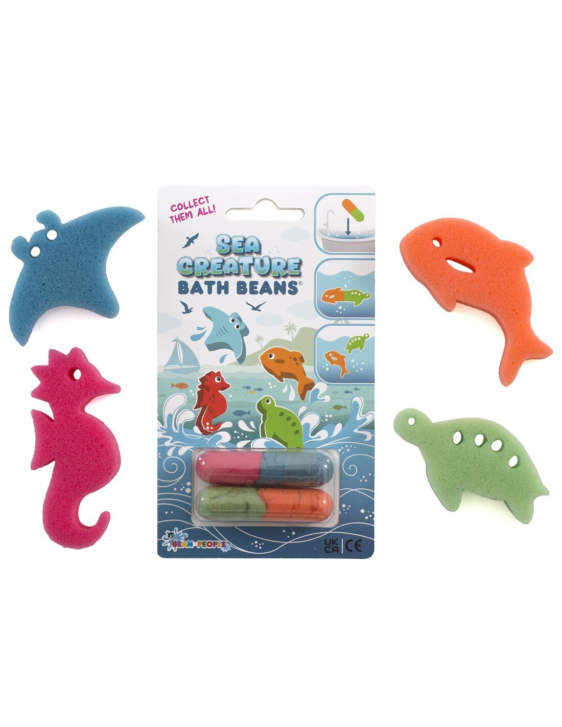 Bath beans zee dieren