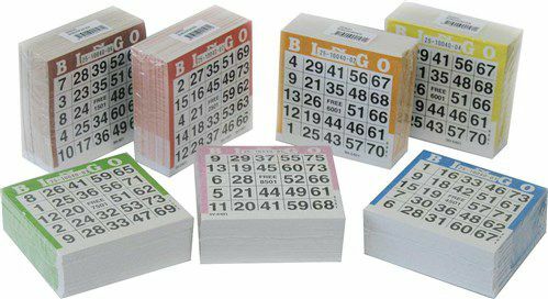 bingoblok 20x25vel oranje