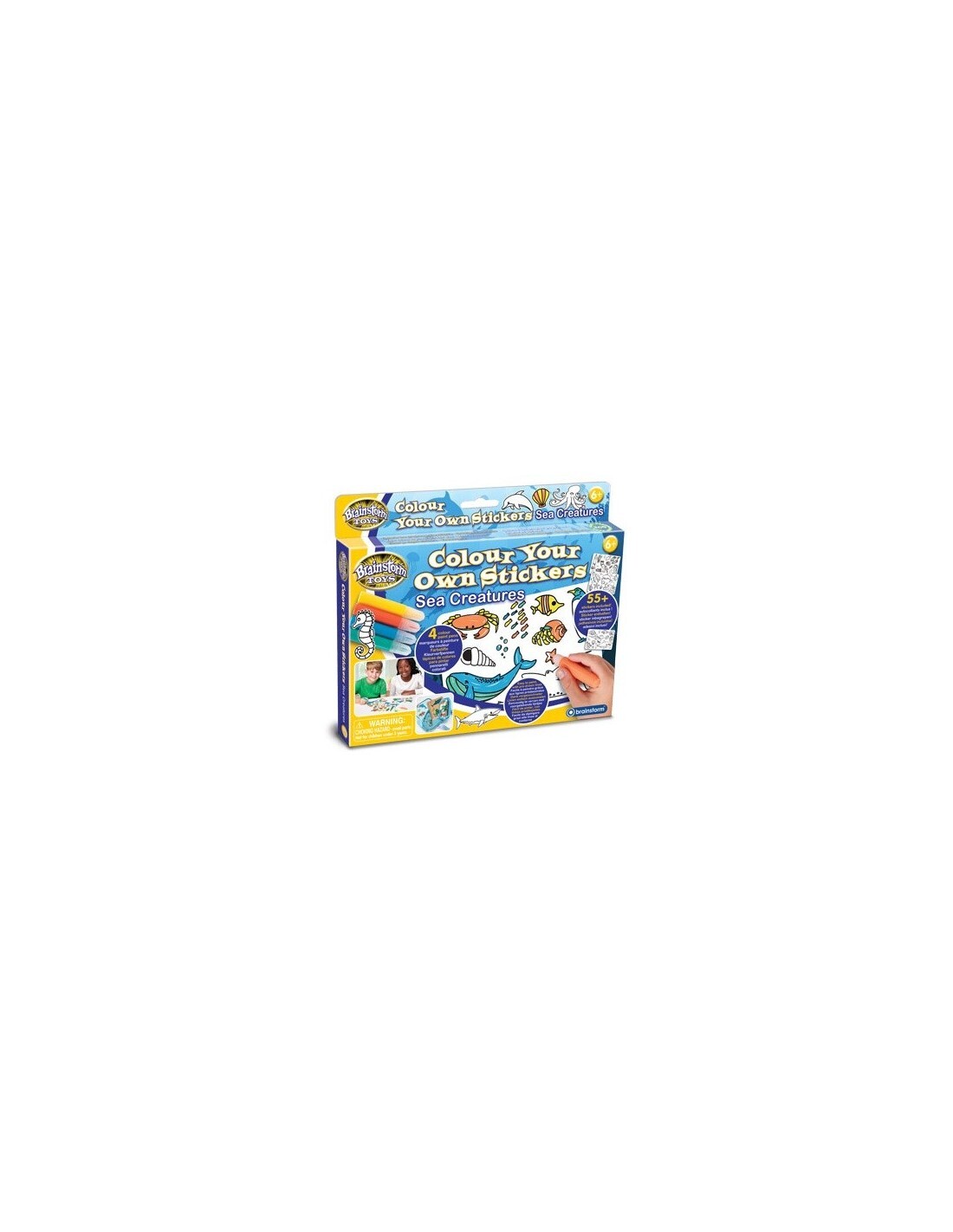 Brainstorm kleur je eigen stickers fairytale