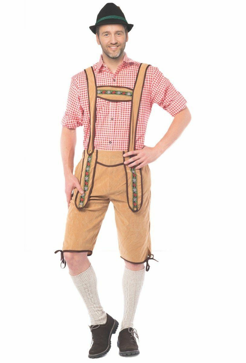 Lederhose Johan licht bruin