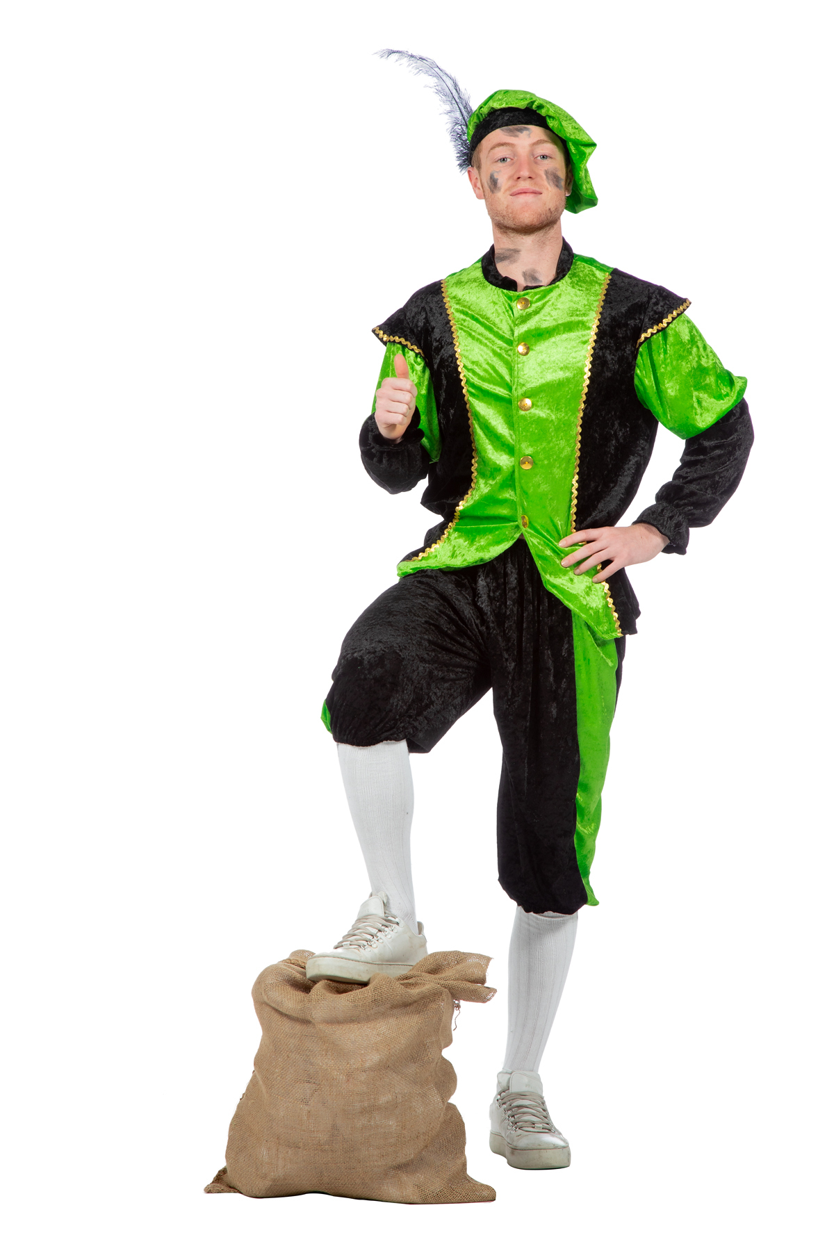 Piet neon groen