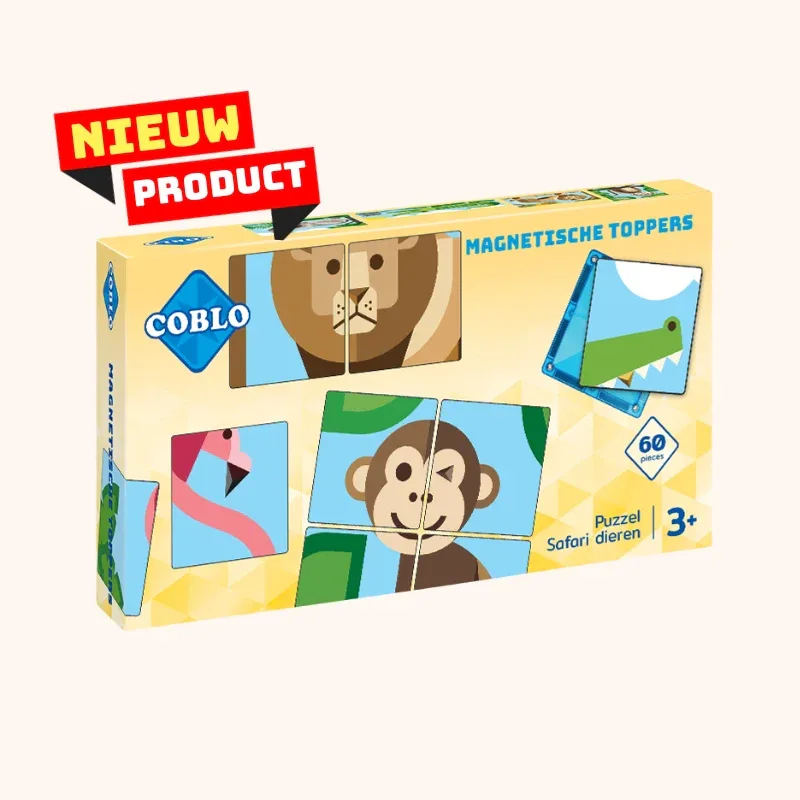 Coblo toppers dieren 60 stuks