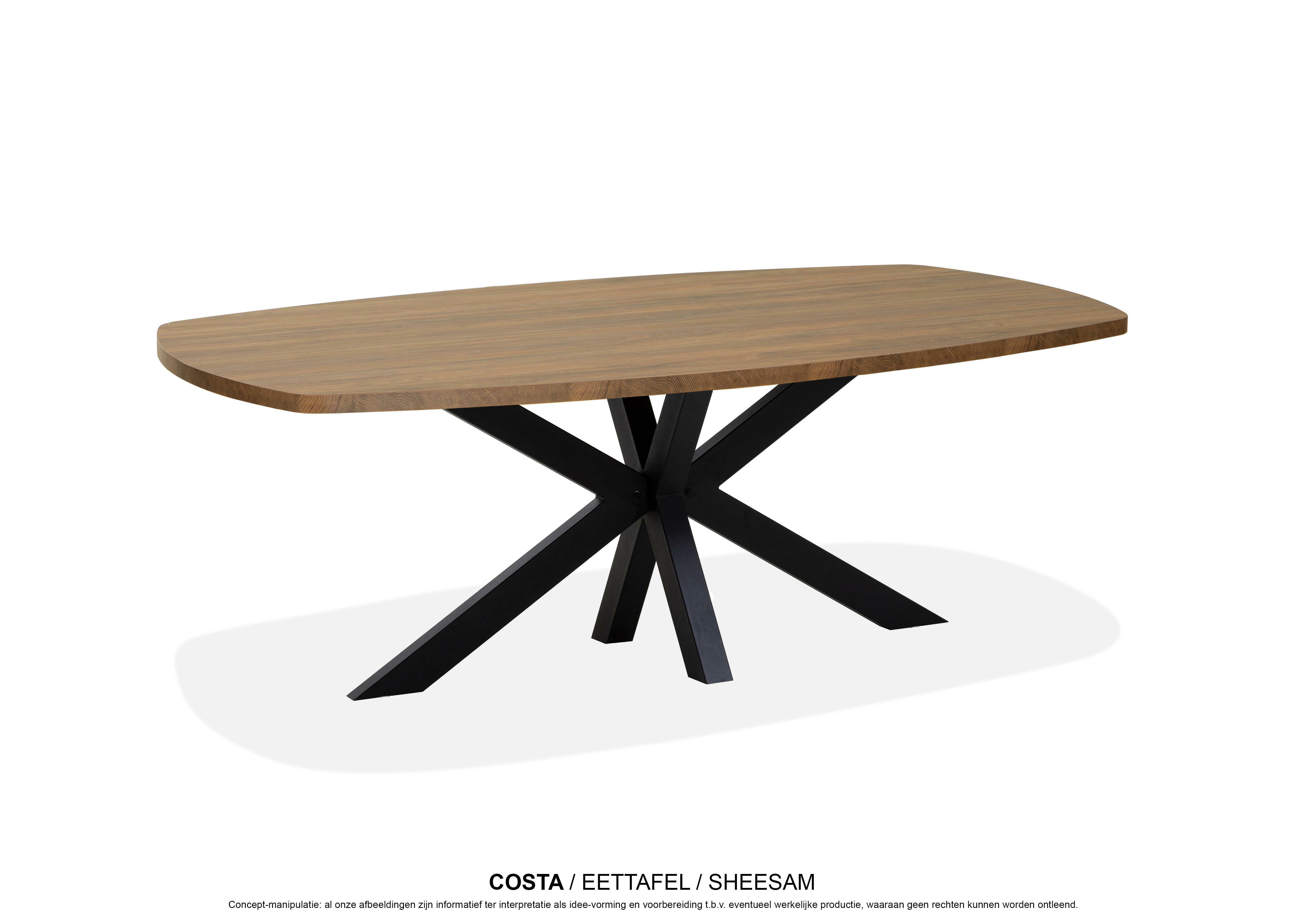 Costa eetkamer tafel