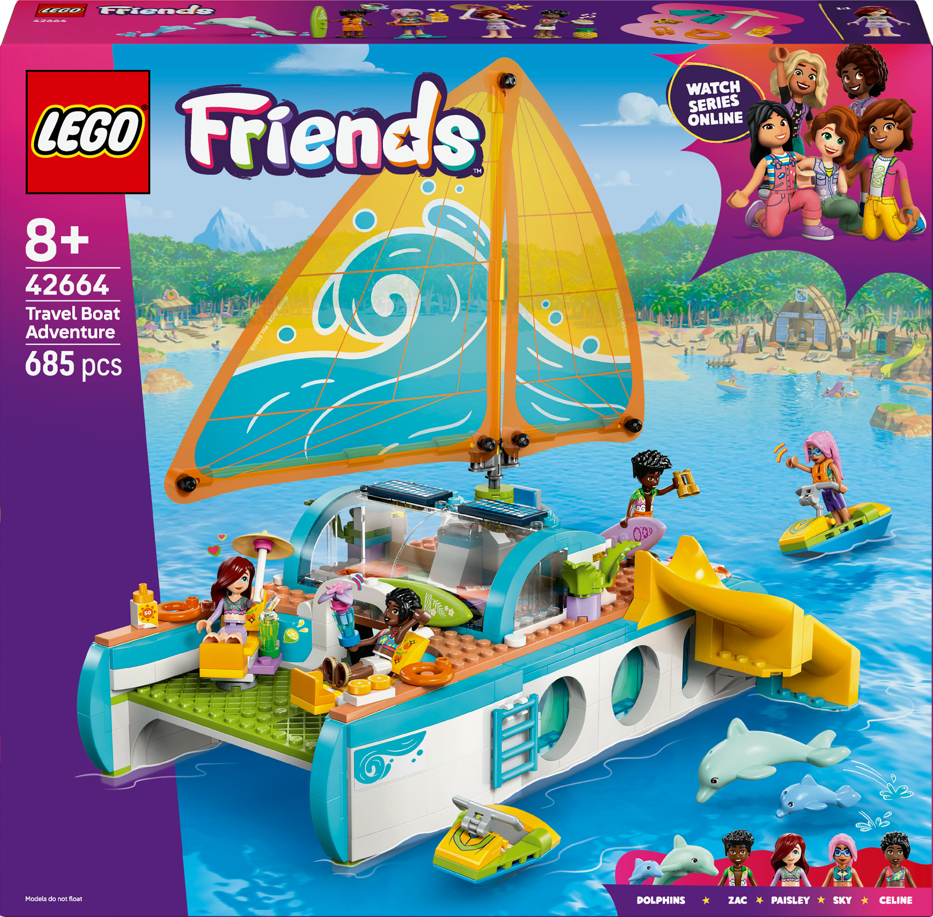 LEGO® Friends 42664 reisboot avontuur