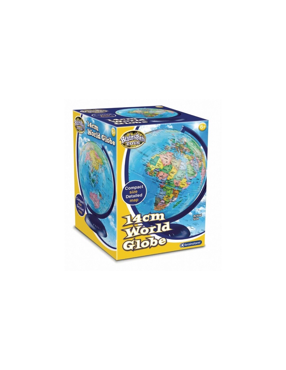 Brainstorm - 14cm World Globe