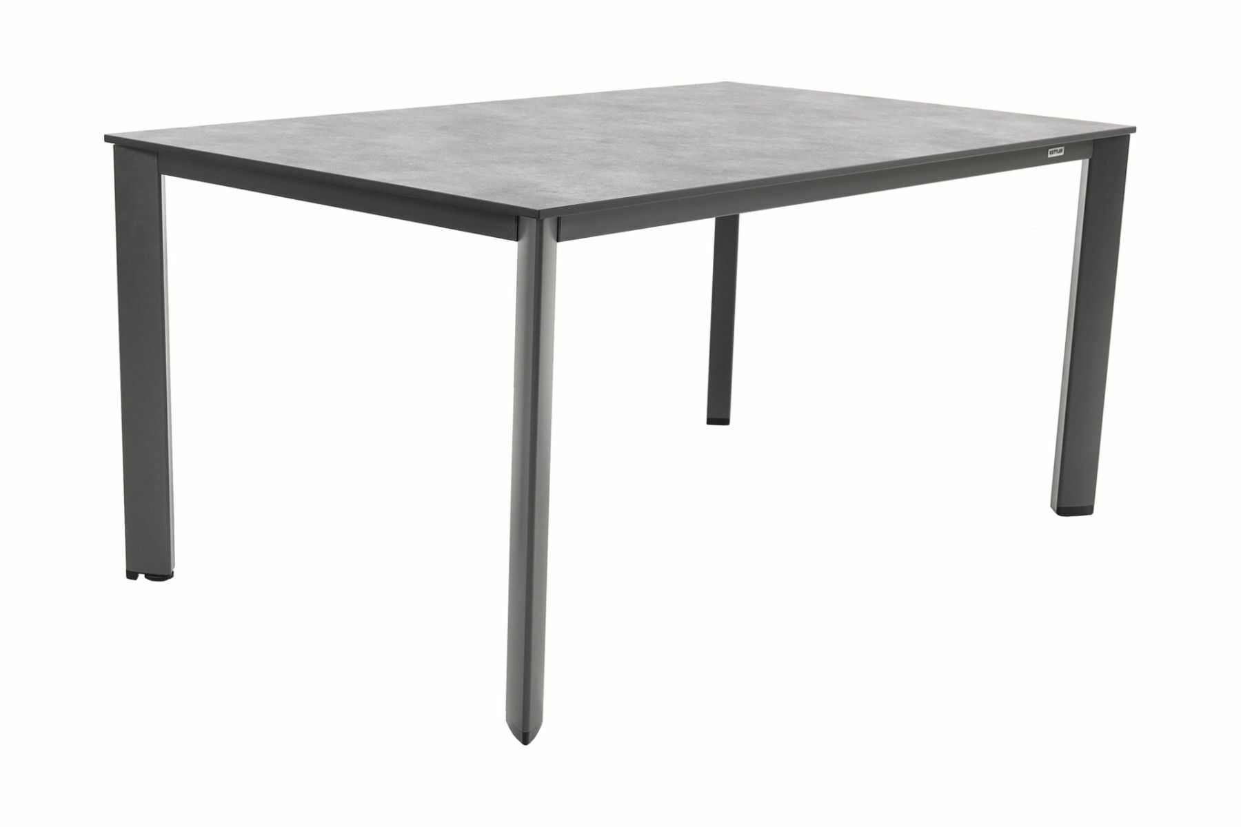Kettler Edge tuintafel HPL antraciet 160x95