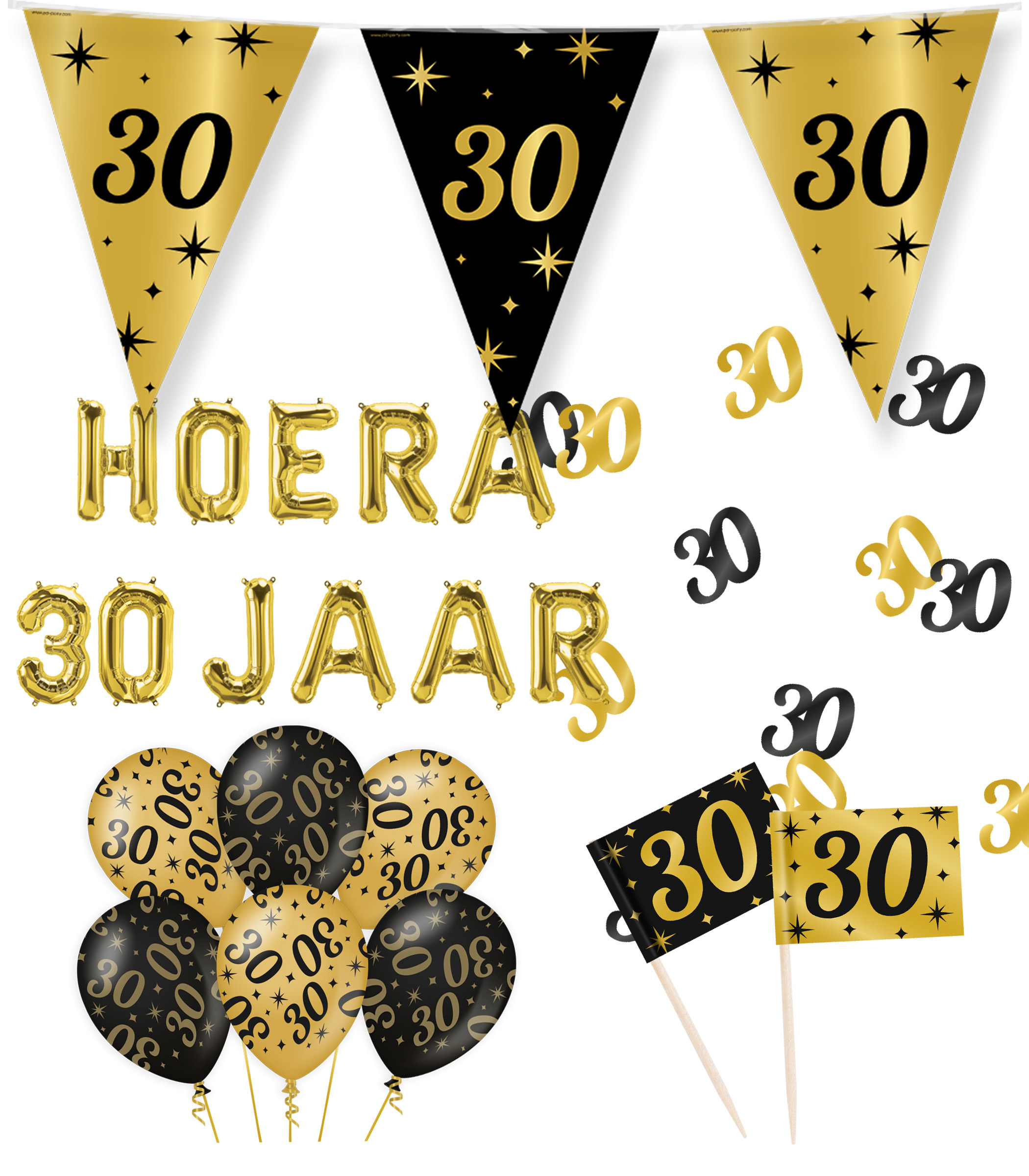 Feestpakket 30 jaar