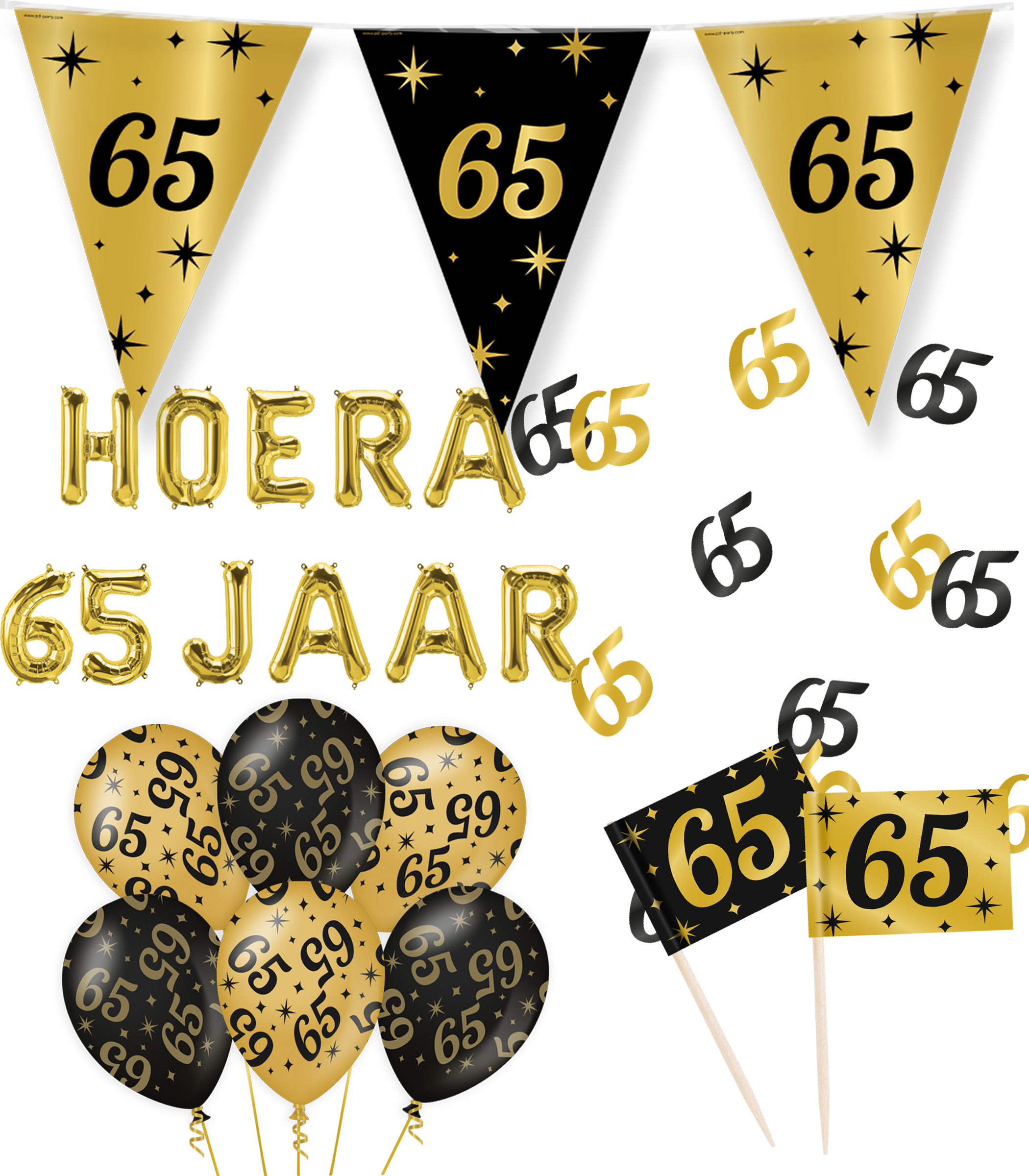 Feestpakket 65 jaar