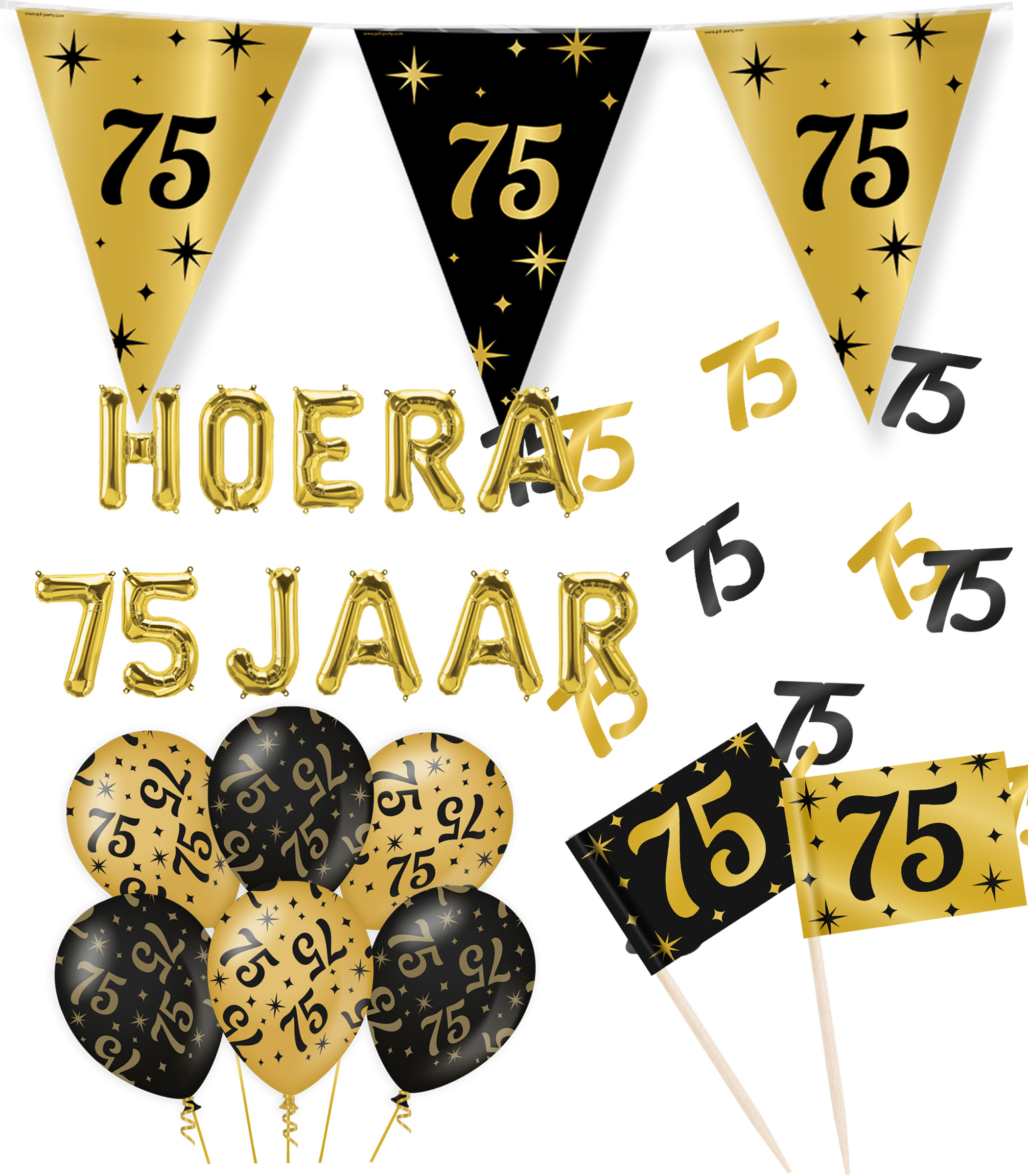 Feestpakket 75 jaar