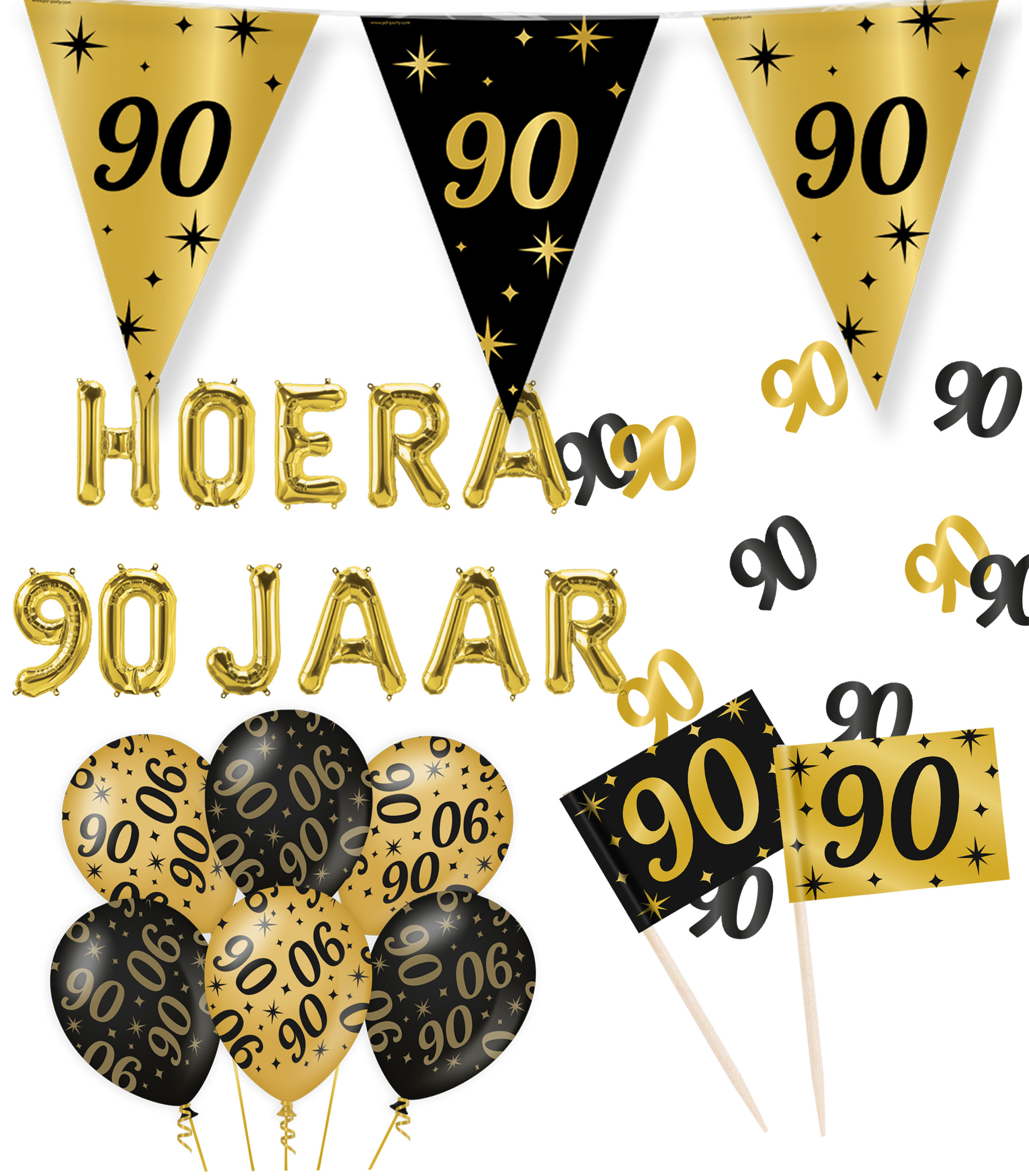 Feestpakket 90 jaar