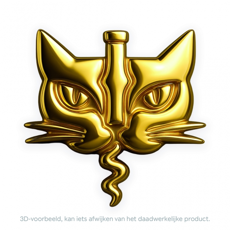 Lamme Frans Gouden Kater pin