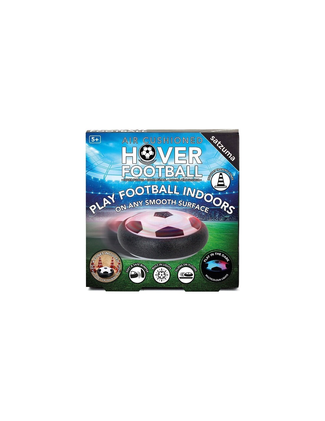Hover Football nachtlamp en voetbal spel voor binnen