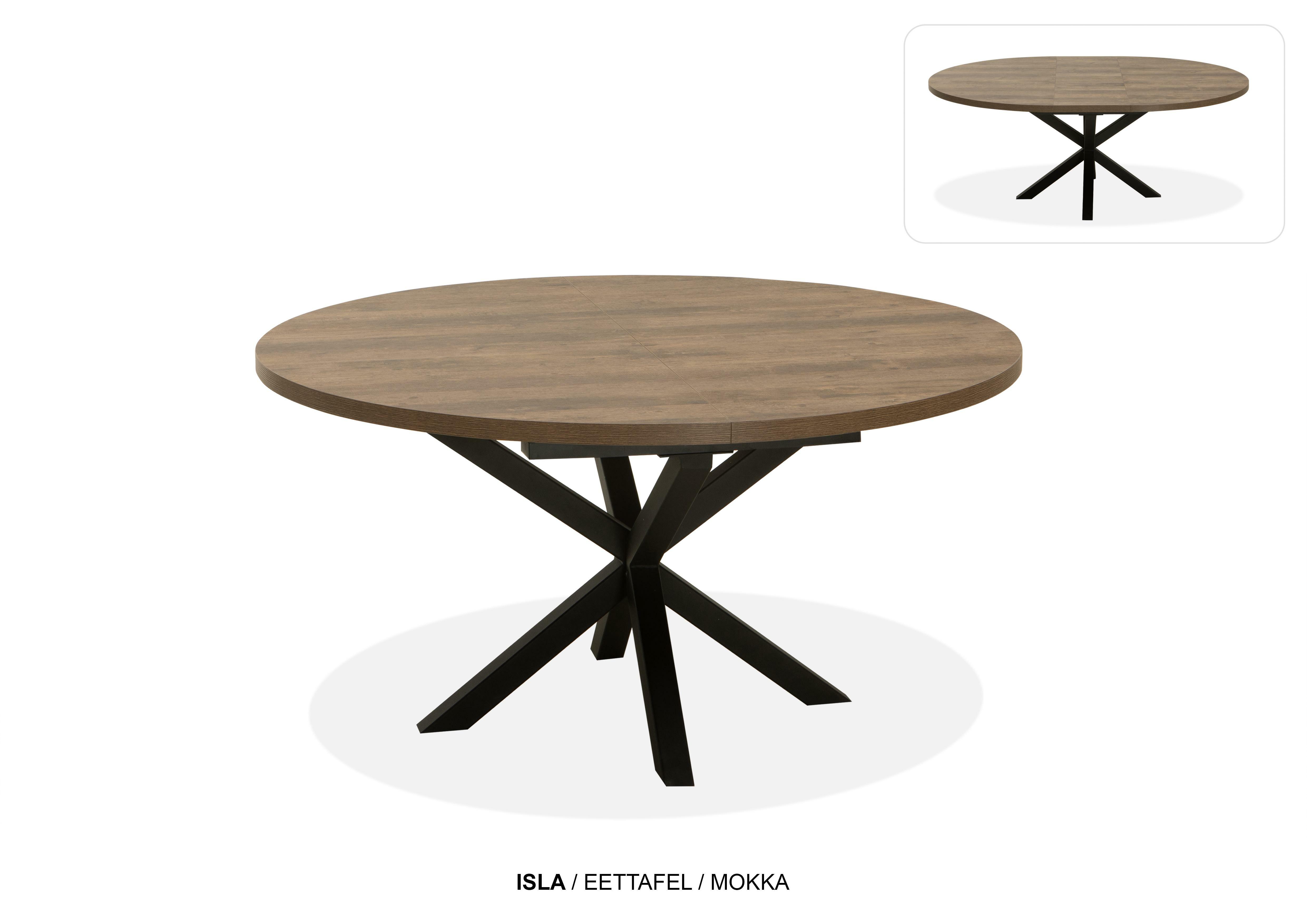 Eetkamertafel Isla uitschuifbaar
