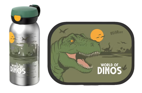 Mepal 2-delige lunchset campus dino lunchbox + isoleerfles met flipdop