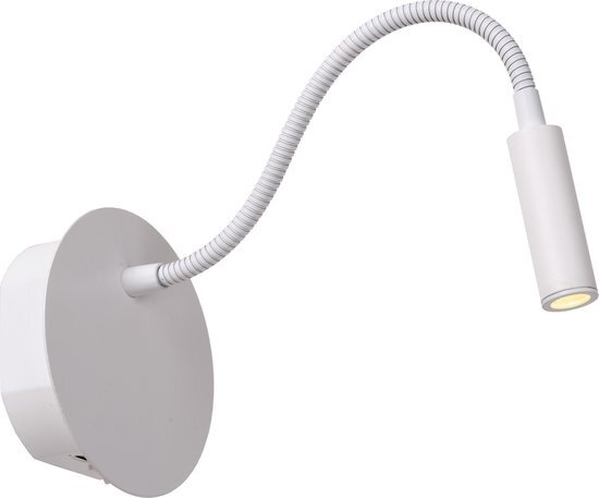 Bedlamp Jolijn oplaadbaar ø11cm wit