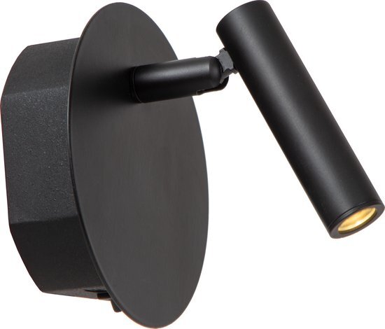 Bedlamp Jolijn oplaadbaar ø10,2cm zwart