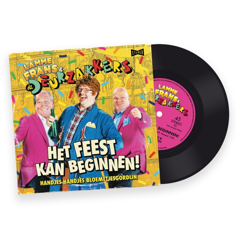 Lamme Frans Het feest kan beginnen (Vinyl single)