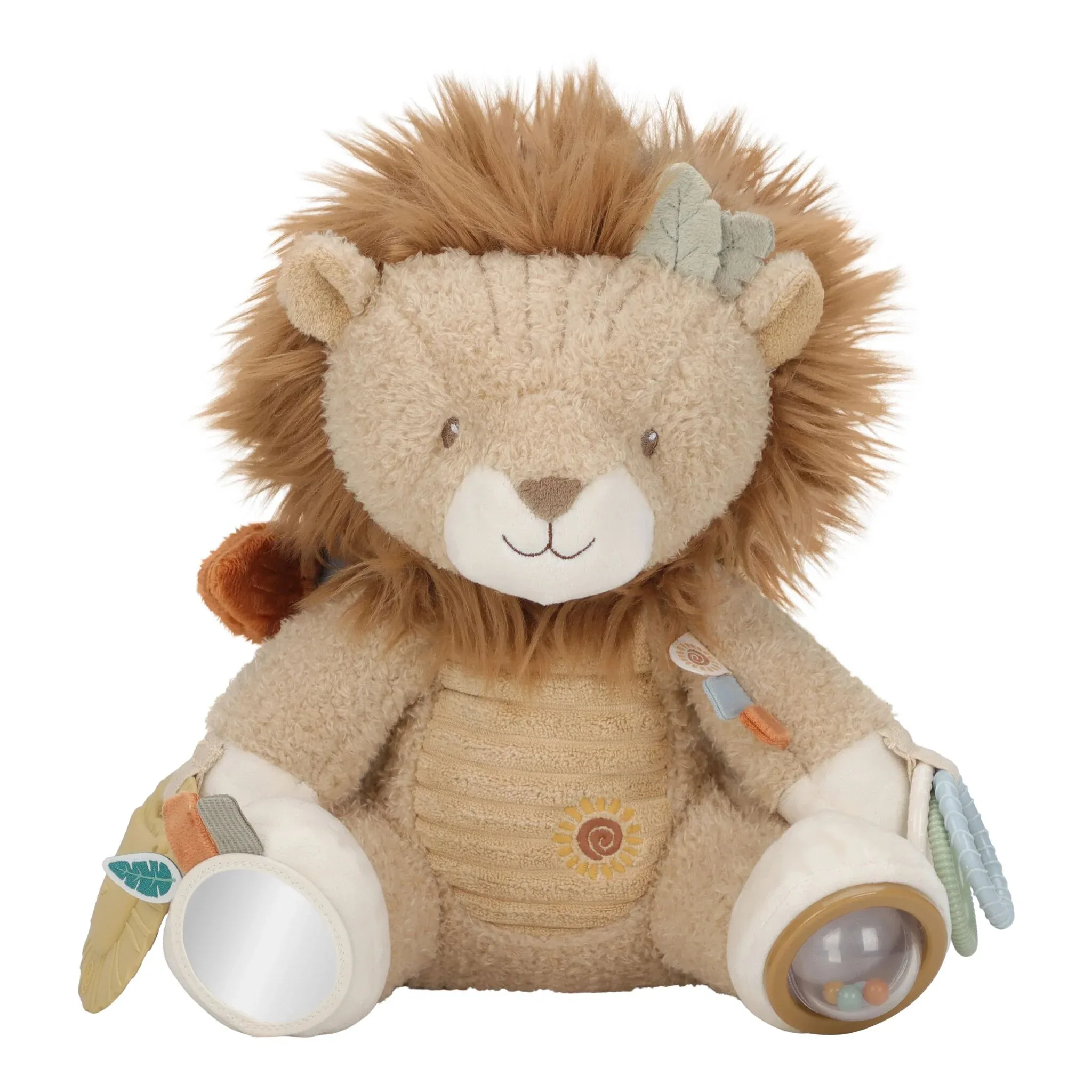 Little Dutch activiteitenknuffel Leeuw geel safari friends