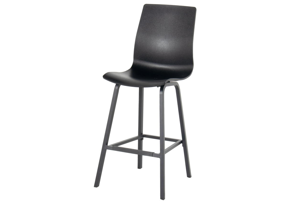 Hartman Sophie Wave barstoel Carbon black