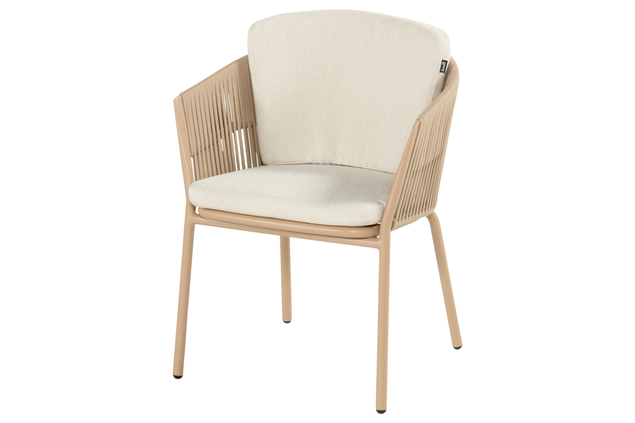 Hartman Sevilla dining tuinstoel cappuccino