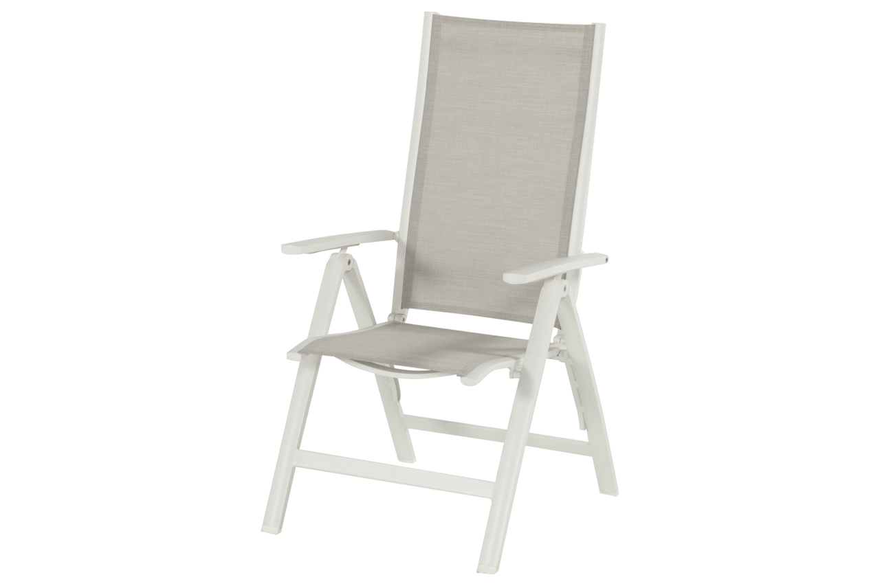 Hartman Roma verstelbare tuinstoel sand beige