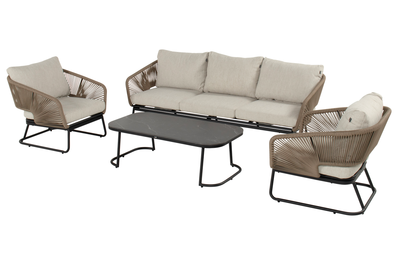 Corsica loungeset met tafel xerix